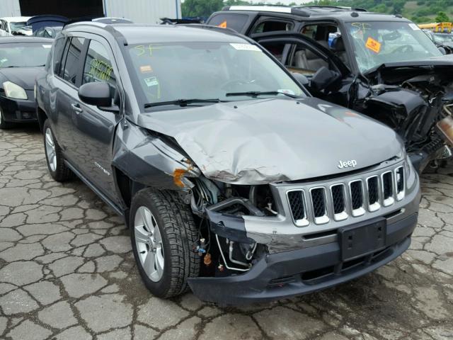 1C4NJCBB9DD235109 - 2013 JEEP COMPASS SP GRAY photo 1