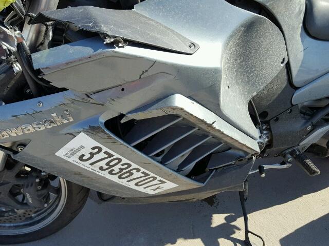 JKBZGNB198A006557 - 2008 KAWASAKI ZG1400 B GRAY photo 7