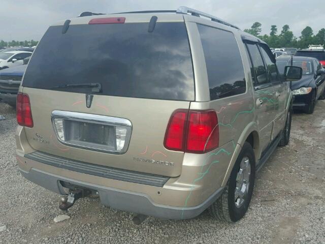5LMFU27R94LJ18608 - 2004 LINCOLN NAVIGATOR GOLD photo 4