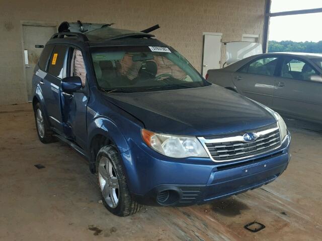 JF2SH63609H732410 - 2009 SUBARU FORESTER 2 BLUE photo 1