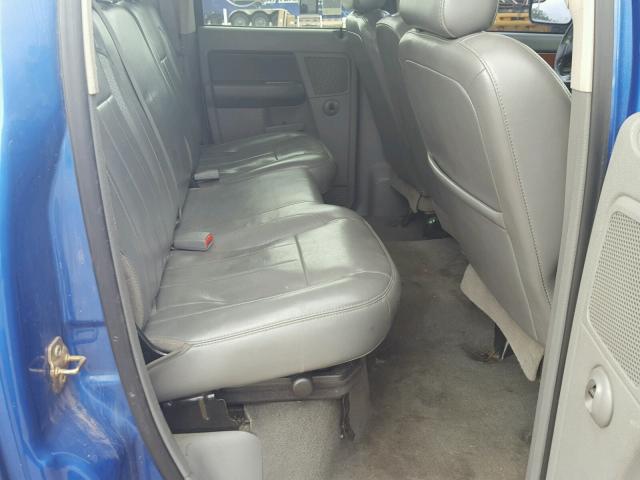 3D7KS28CX7G750417 - 2007 DODGE RAM 2500 S BLUE photo 6