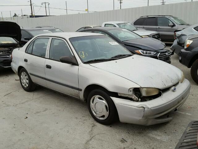 1Y1SK52811Z447979 - 2001 CHEVROLET GEO PRIZM 银色 照片 1