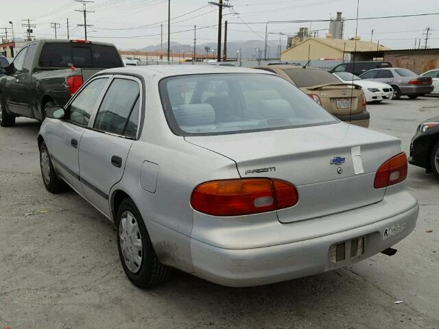 1Y1SK52811Z447979 - 2001 CHEVROLET GEO PRIZM SILVER photo 3