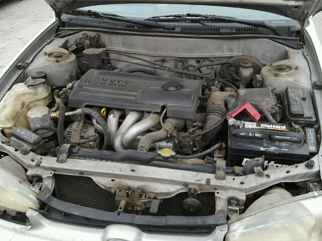 1Y1SK52811Z447979 - 2001 CHEVROLET GEO PRIZM 银色 照片 7
