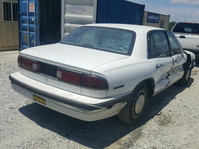 1G4HP52K7TH429034 - 1996 BUICK LESABRE CU WHITE photo 4