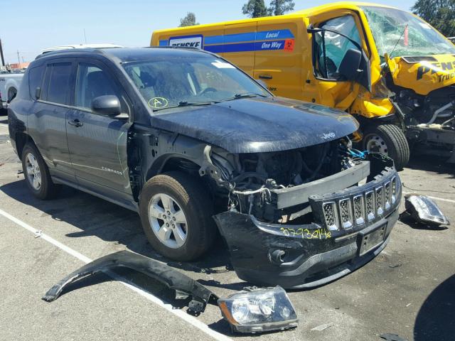 1C4NJCBA8ED545924 - 2014 JEEP COMPASS SP BLACK photo 1