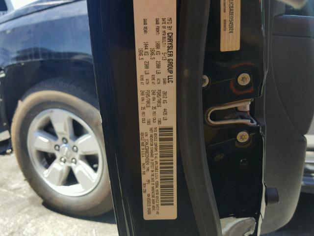 1C4NJCBA8ED545924 - 2014 JEEP COMPASS SP BLACK photo 10