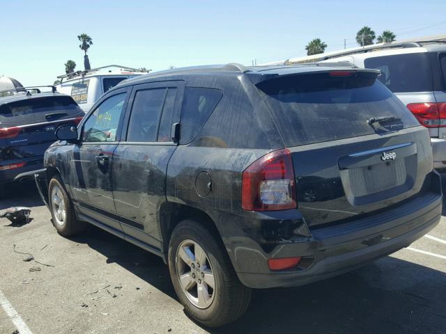 1C4NJCBA8ED545924 - 2014 JEEP COMPASS SP BLACK photo 3