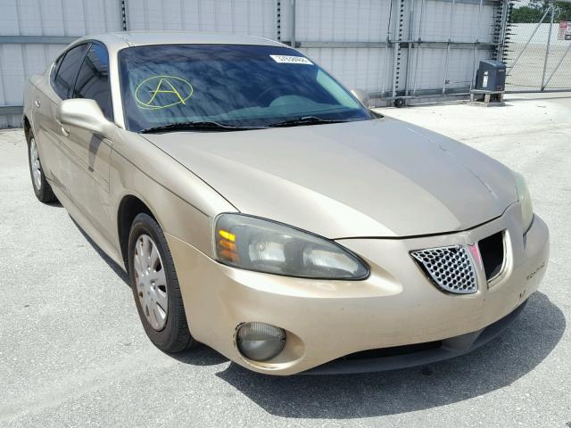 2G2WP522141211658 - 2004 PONTIAC GRAND PRIX GOLD photo 1