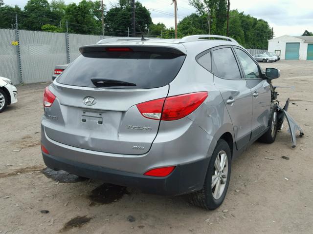 KM8JUCAC9DU762918 - 2013 HYUNDAI TUCSON GLS GREEN photo 4