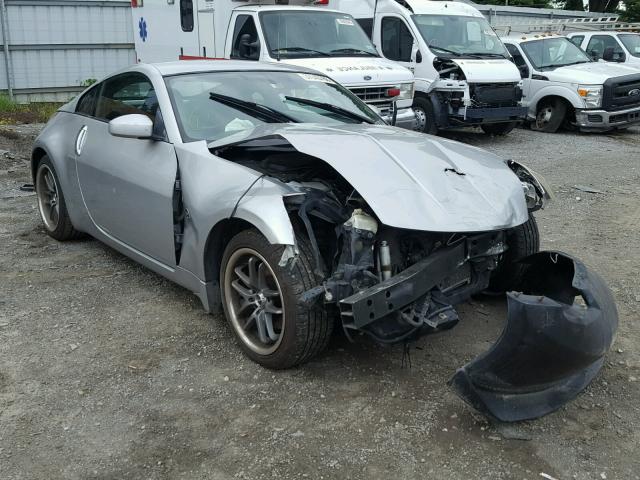 JN1AZ34D54M101786 - 2004 NISSAN 350Z COUPE SILVER photo 1