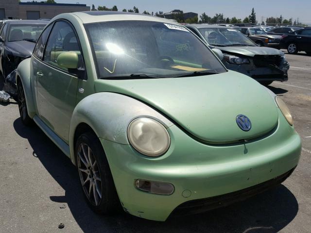 3VWDD21C0YM438405 - 2000 VOLKSWAGEN NEW BEETLE 绿色 照片 1