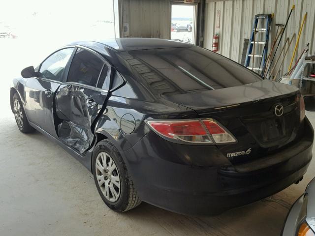 1YVHZ8BH8A5M38886 - 2010 MAZDA 6 I Negro foto 3