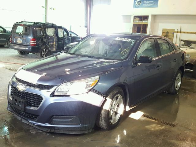 1G11B5SL0EF161528 - 2014 CHEVROLET MALIBU LS BLUE photo 2