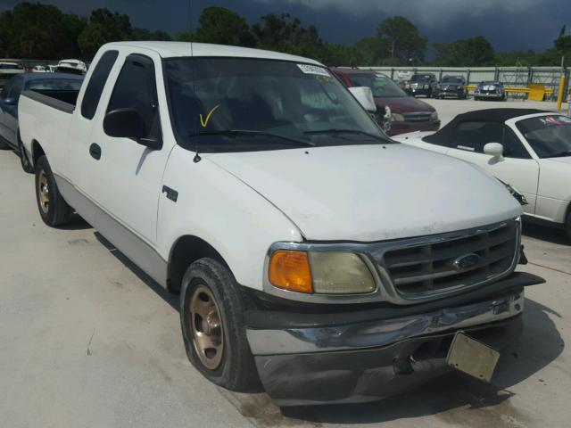 2FTRX17254CA95685 - 2004 FORD F-150 HERI WHITE photo 1