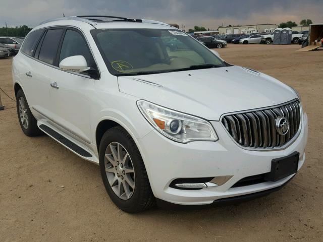 5GAKVBKD5GJ232458 - 2016 BUICK ENCLAVE WHITE photo 1