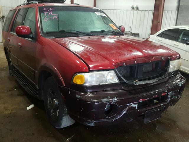 5LMEU27R21LJ31448 - 2001 LINCOLN NAVIGATOR RED photo 1