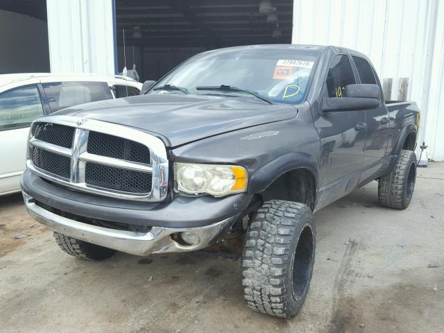 3D7KU28D43G834195 - 2003 DODGE RAM 2500 S GRAY photo 2