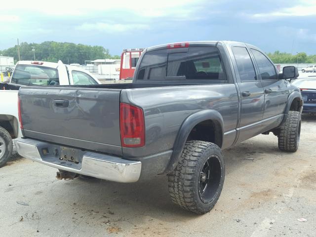 3D7KU28D43G834195 - 2003 DODGE RAM 2500 S GRAY photo 4