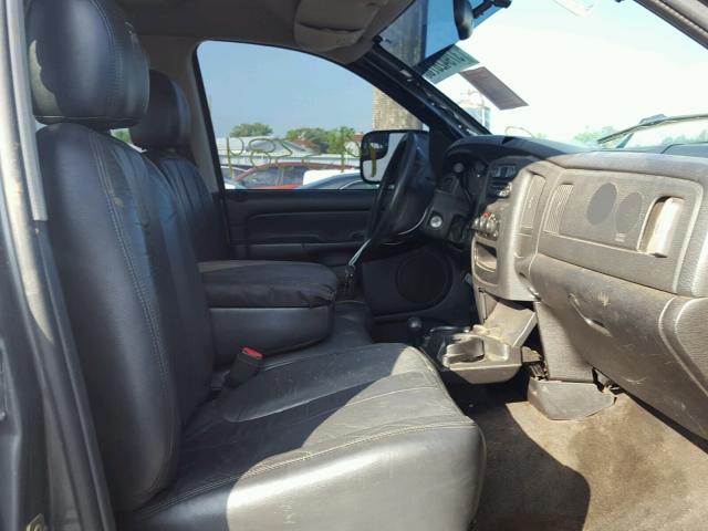 3D7KU28D43G834195 - 2003 DODGE RAM 2500 S GRAY photo 5