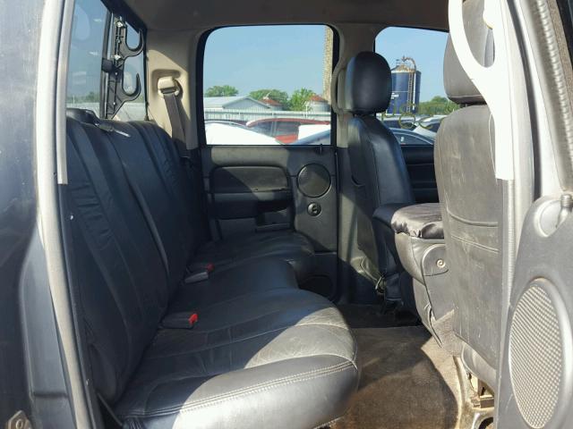 3D7KU28D43G834195 - 2003 DODGE RAM 2500 S GRAY photo 6