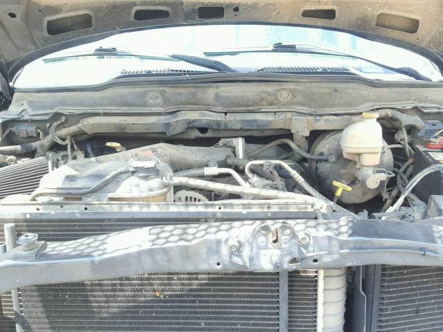 3D7KU28D43G834195 - 2003 DODGE RAM 2500 S GRAY photo 7