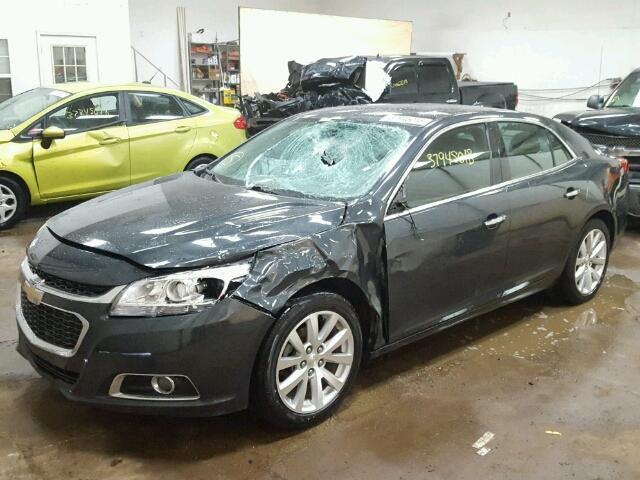 1G11H5SLXEF282744 - 2014 CHEVROLET MALIBU LTZ 灰色 照片 2