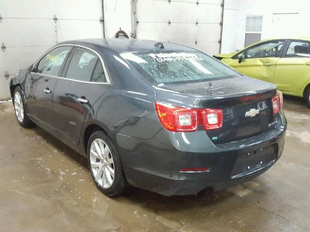1G11H5SLXEF282744 - 2014 CHEVROLET MALIBU LTZ 灰色 照片 3