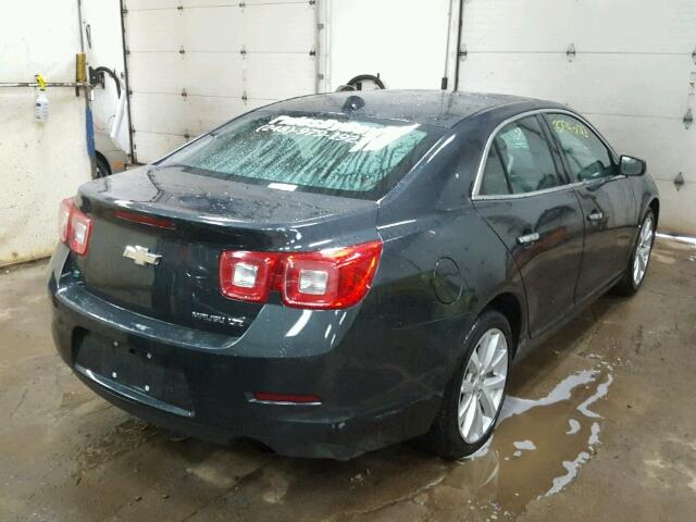 1G11H5SLXEF282744 - 2014 CHEVROLET MALIBU LTZ 灰色 照片 4