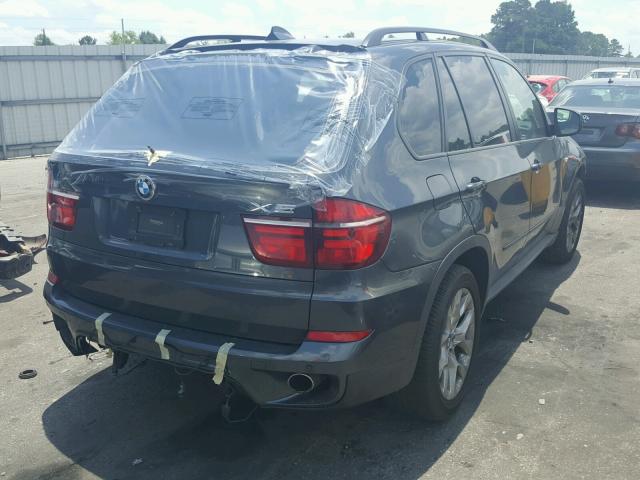 5UXZV4C57CL767188 - 2012 BMW X5 XDRIVE3 BLACK photo 4