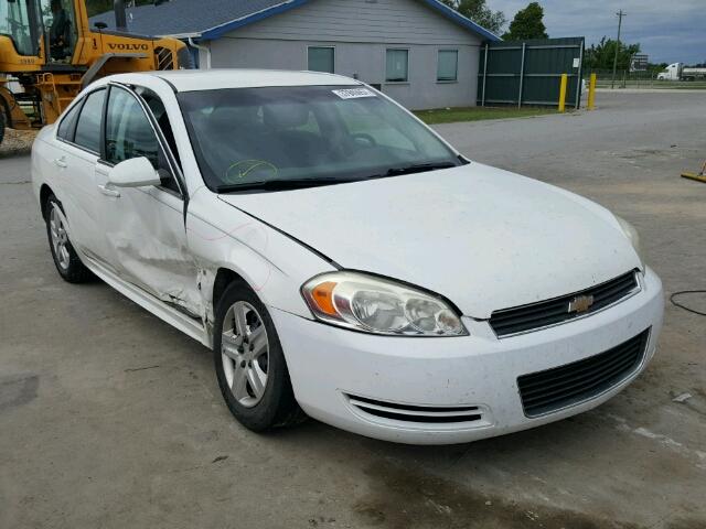 2G1WA5EK8A1114955 - 2010 CHEVROLET IMPALA LS WHITE photo 1