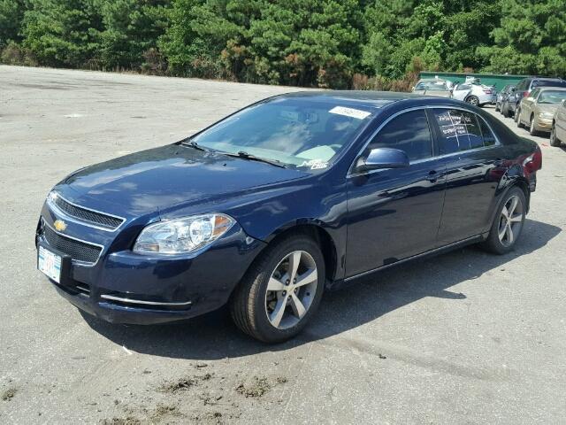 1G1ZC5E16BF229823 - 2011 CHEVROLET MALIBU 1LT ლურჯი ფოტო 2