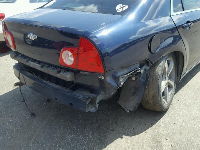 1G1ZC5E16BF229823 - 2011 CHEVROLET MALIBU 1LT ლურჯი ფოტო 9