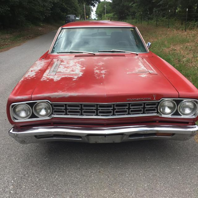 RM21H8C271778 - 1968 PLYMOUTH ROADRUNNER RED photo 7