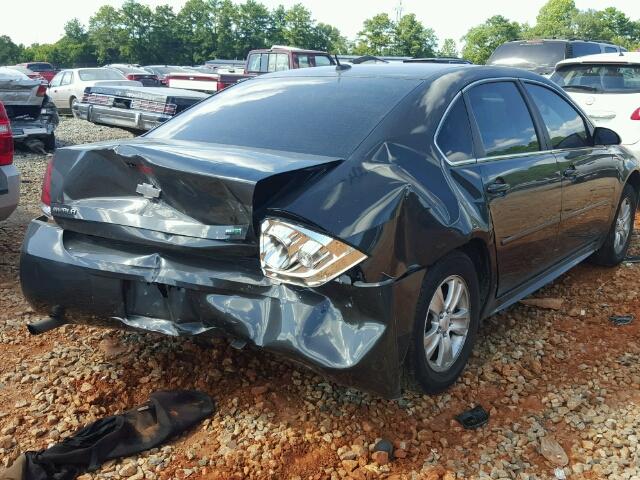 2G1WF5E35D1159849 - 2013 CHEVROLET IMPALA LS GRAY photo 4