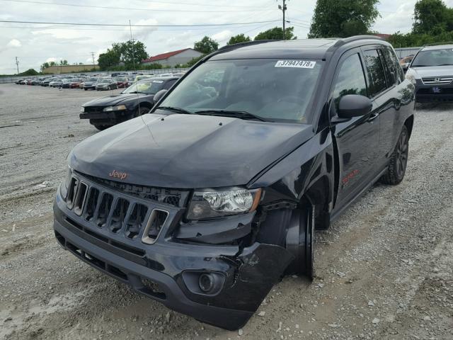 1C4NJDBB4GD729582 - 2016 JEEP COMPASS SP BLACK photo 2