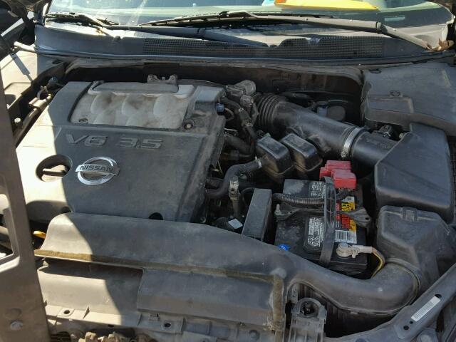 1N4BA41E04C923225 - 2004 NISSAN MAXIMA SE BLACK photo 7