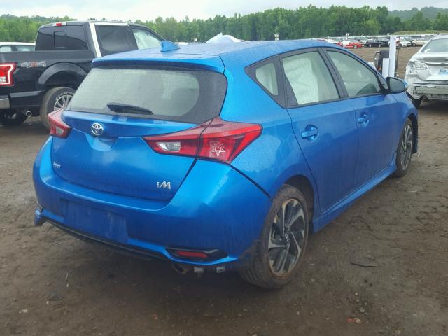 JTNKARJE9JJ565214 - 2018 TOYOTA COROLLA IM BLUE photo 4