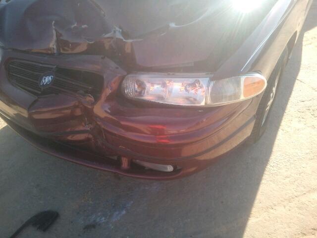 2G4WB52KX11224569 - 2001 BUICK REGAL LS BURGUNDY photo 9