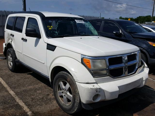 1D8GU28K79W514136 - 2009 DODGE NITRO SE WHITE photo 1