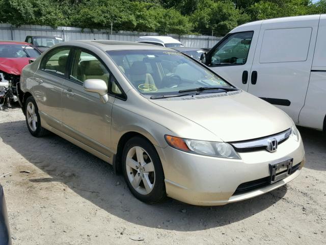 1HGFA16908L081144 - 2008 HONDA CIVIC EXL BEIGE photo 1