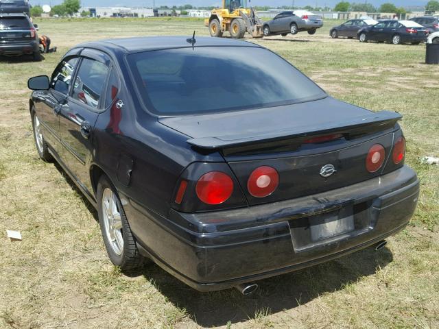 2G1WP551759121988 - 2005 CHEVROLET IMPALA SS BLACK photo 3