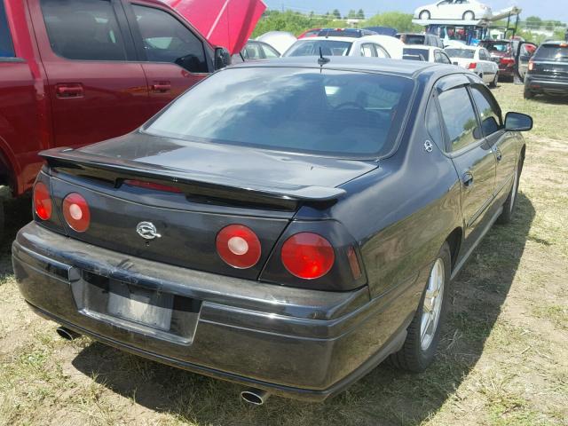 2G1WP551759121988 - 2005 CHEVROLET IMPALA SS BLACK photo 4