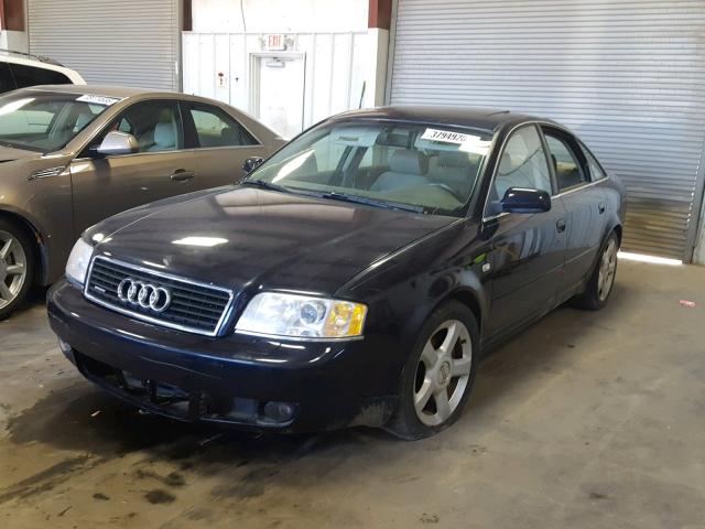 WAULD64B53N075927 - 2003 AUDI A6 2.7T QU BLUE photo 2