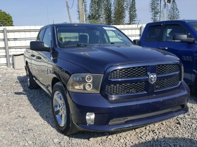 1C6RR6FT0DS550463 - 2013 RAM 1500 ST BLUE photo 1