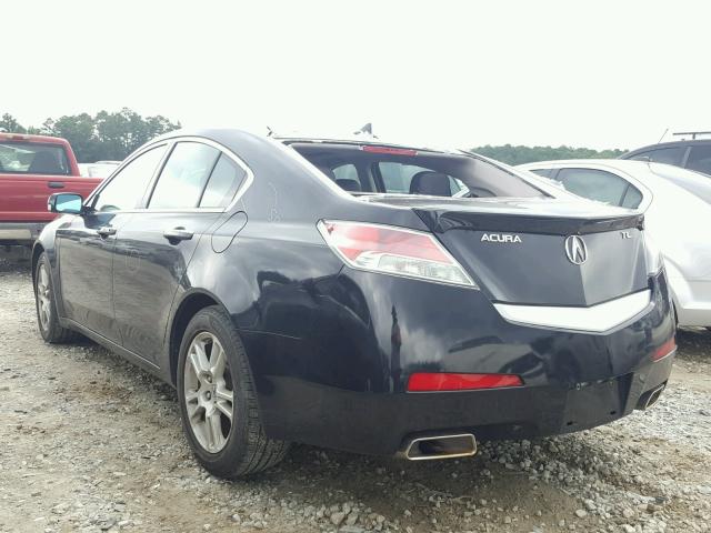 19UUA86529A025507 - 2009 ACURA TL BLACK photo 3