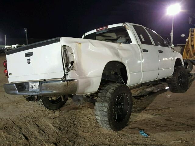 1D7HU18N58S605070 - 2008 DODGE RAM 1500 S WHITE photo 4