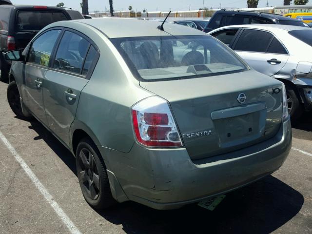 3N1AB61E08L737275 - 2008 NISSAN SENTRA 2.0 GREEN photo 3