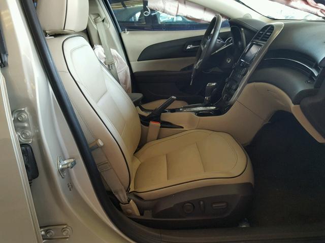 1G11H5SL8EF201417 - 2014 CHEVROLET MALIBU LTZ ოქროსფერი ფოტო 5