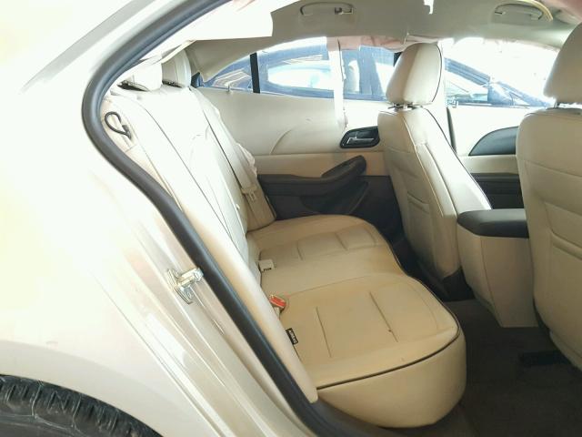 1G11H5SL8EF201417 - 2014 CHEVROLET MALIBU LTZ ოქროსფერი ფოტო 6